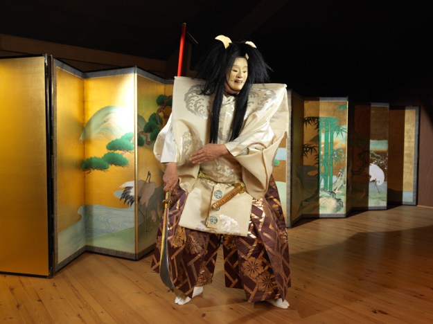Udaka Michishige as Taira no Tomomori. Photograph: Irwin Wong.